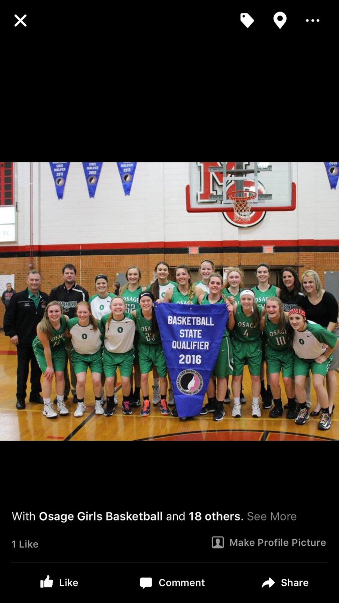 So proud of our team.  Battled to the end.  Fortunate to coach such amazing young ladies!  #ohboy #wellbeback