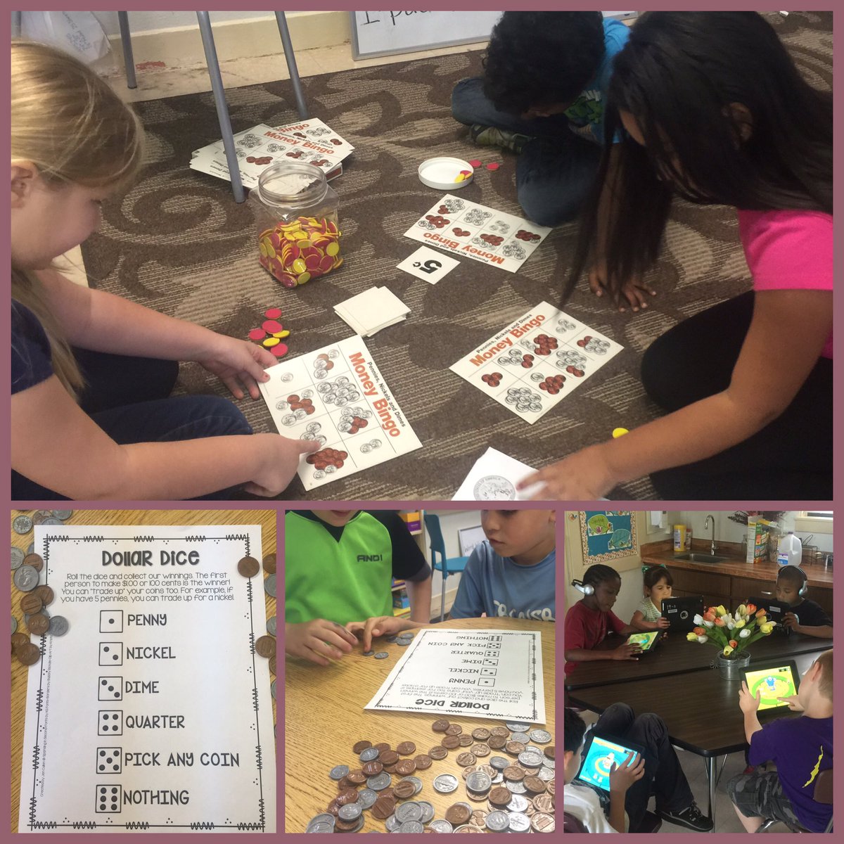 jenn_grant8's tweet photo. Lots of opportunities to practice counting money during centers this week! #CESbest https://t.co/i7aF8OIfo0