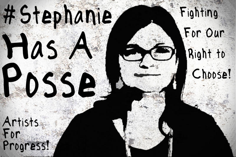 Art4Progress's tweet photo. #STEPHANIEHASAPOSSE !! @ReproRights @NARAL @PPact @sarahsophief @LauraDawnANW https://t.co/abJp2uRz1z