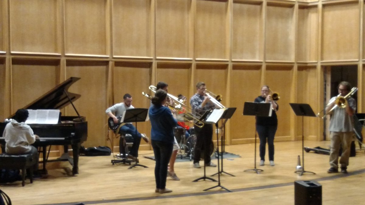 UD Slides rehearsing some jazz!