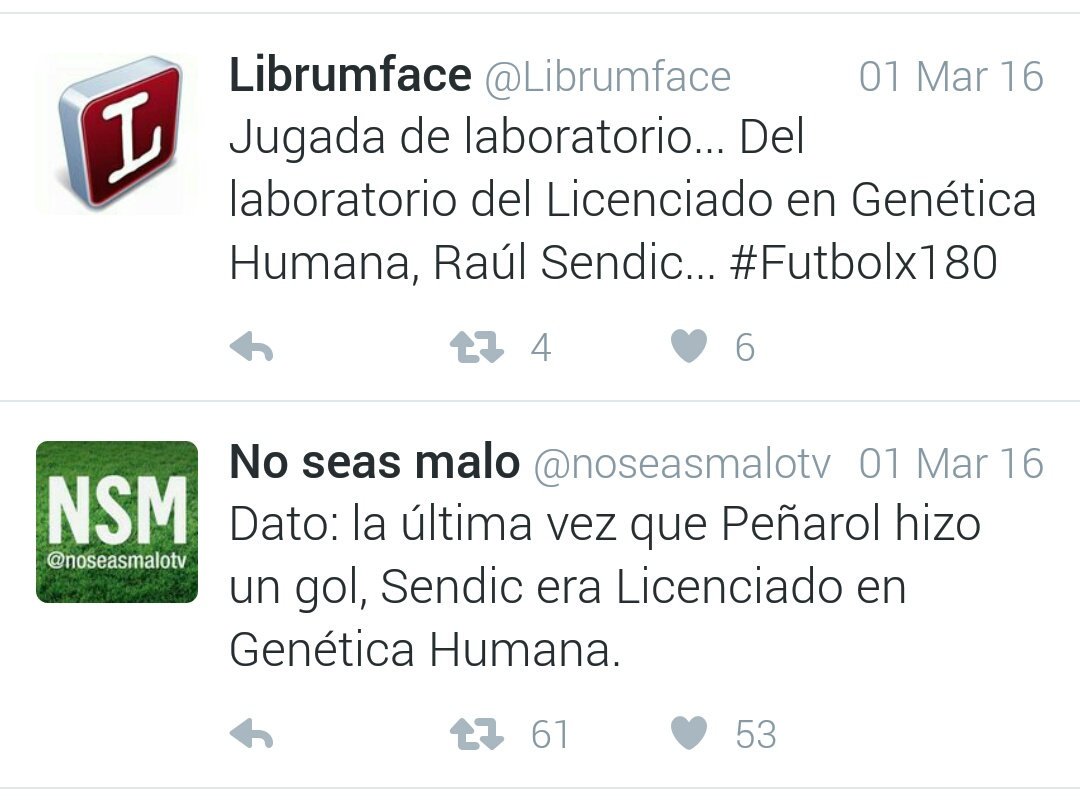 TuiterosOk's tweet photo. #CombiTweets @Librumface & @noseasmalotv #Futbolx180 https://t.co/ElytiqJxiv