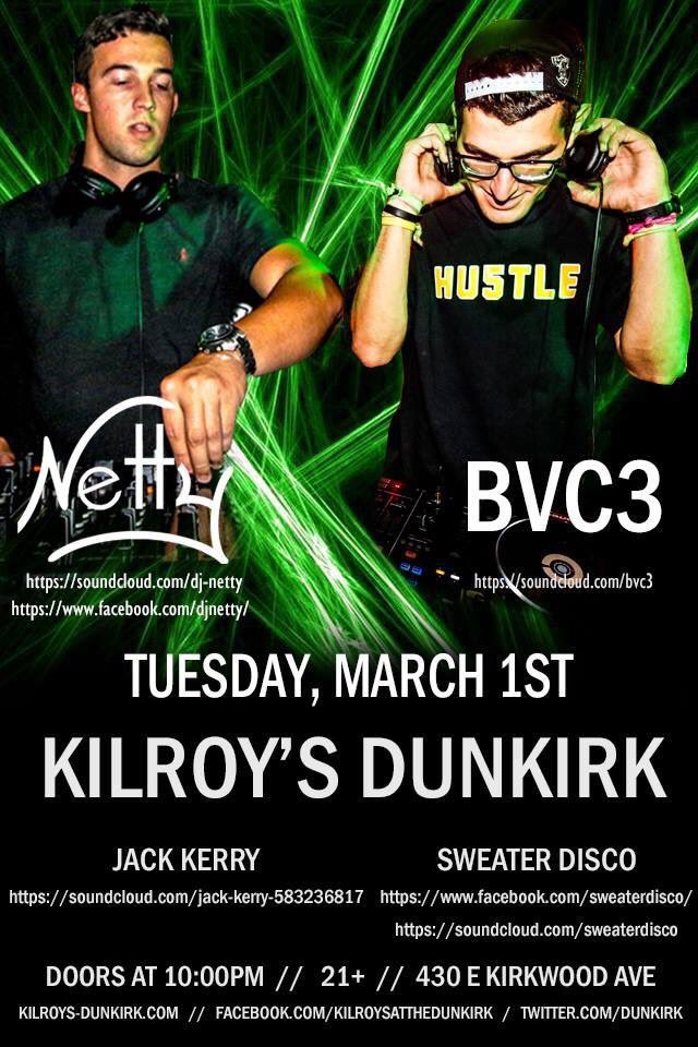 kilroysrecess's tweet image. $2 Tuesday with @bvanc112 and @netty_ice tonight!