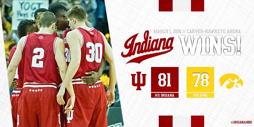 IndianaMBB's tweet image. OUTRIGHT BIG TEN CHAMPIONS!!!!! 🔴⚪️🔴⚪️🔴⚪️

#iubb #GoIU