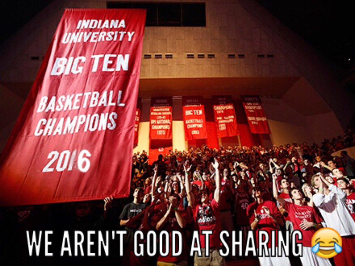 2016 BIG TEN CHAMPIONS!!!!! #iubb