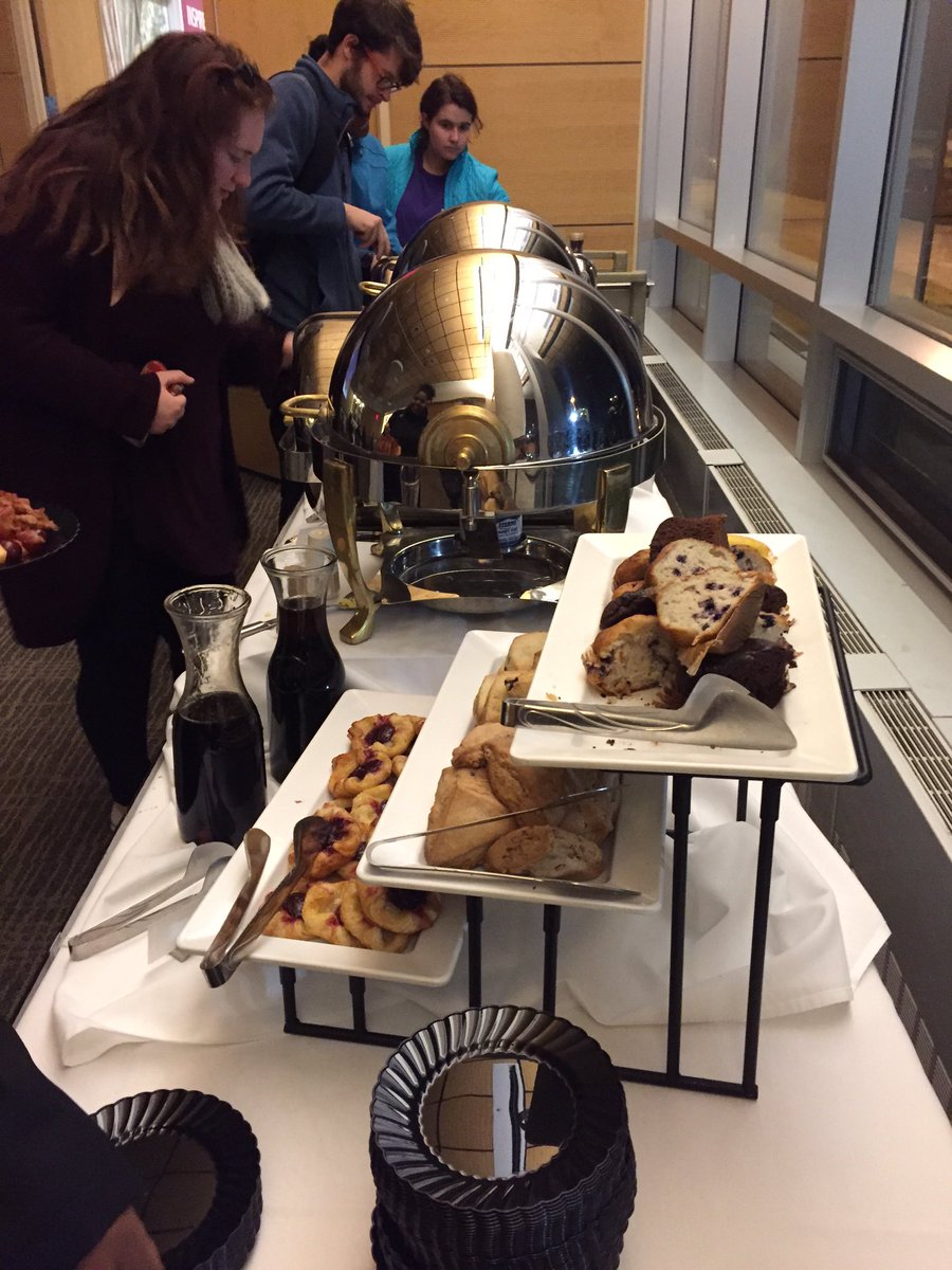 WheelockCAB's tweet photo. Students lining up for delicious breakfast for dinner! https://t.co/Hirg8DrVDf
