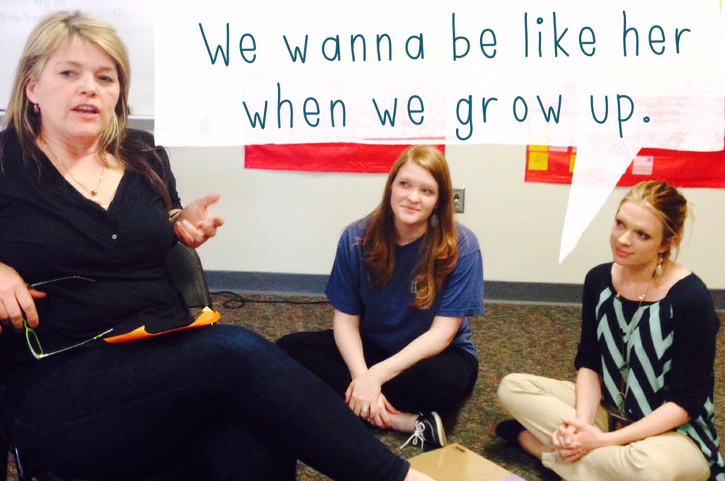 LESMrsSmith's tweet photo. So much learning today from @bkoesel #soakingitallin #cpeseggcitement https://t.co/vPVLDYDaBH