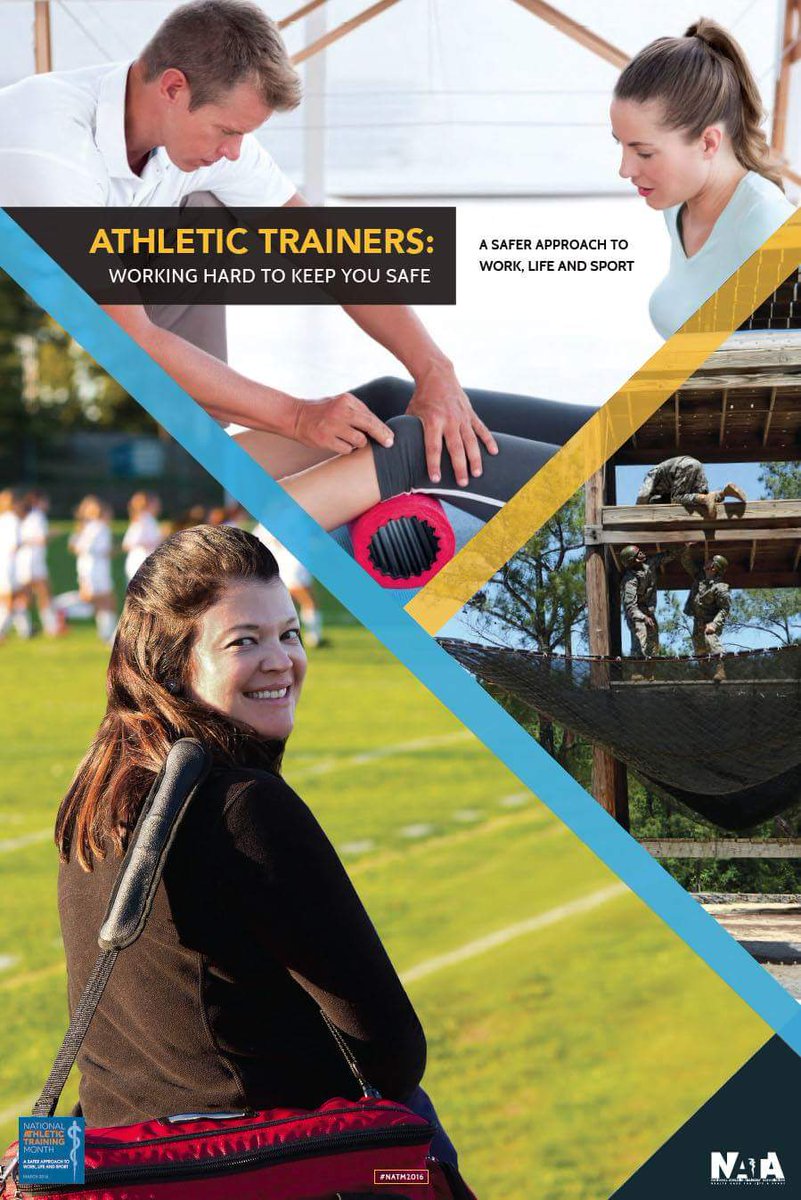 KansasATS's tweet image. How are you celebrating National Athletic Training Month?  #NATM2016 #MAATAD5 #NATA1950