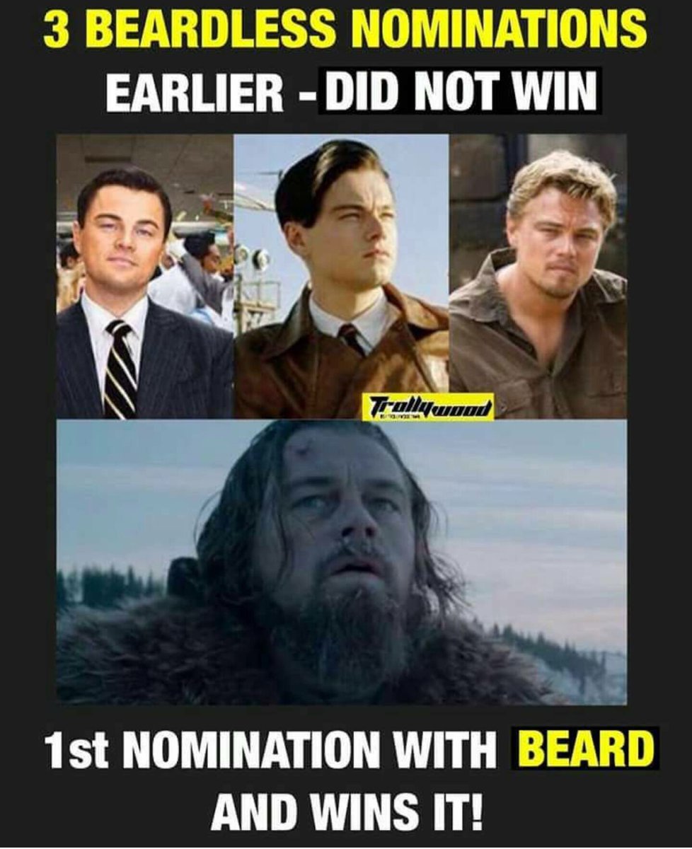 whiskerroil's tweet photo. The power of the beard!! Grow one and become a winner https://t.co/qXLnjkmvQt