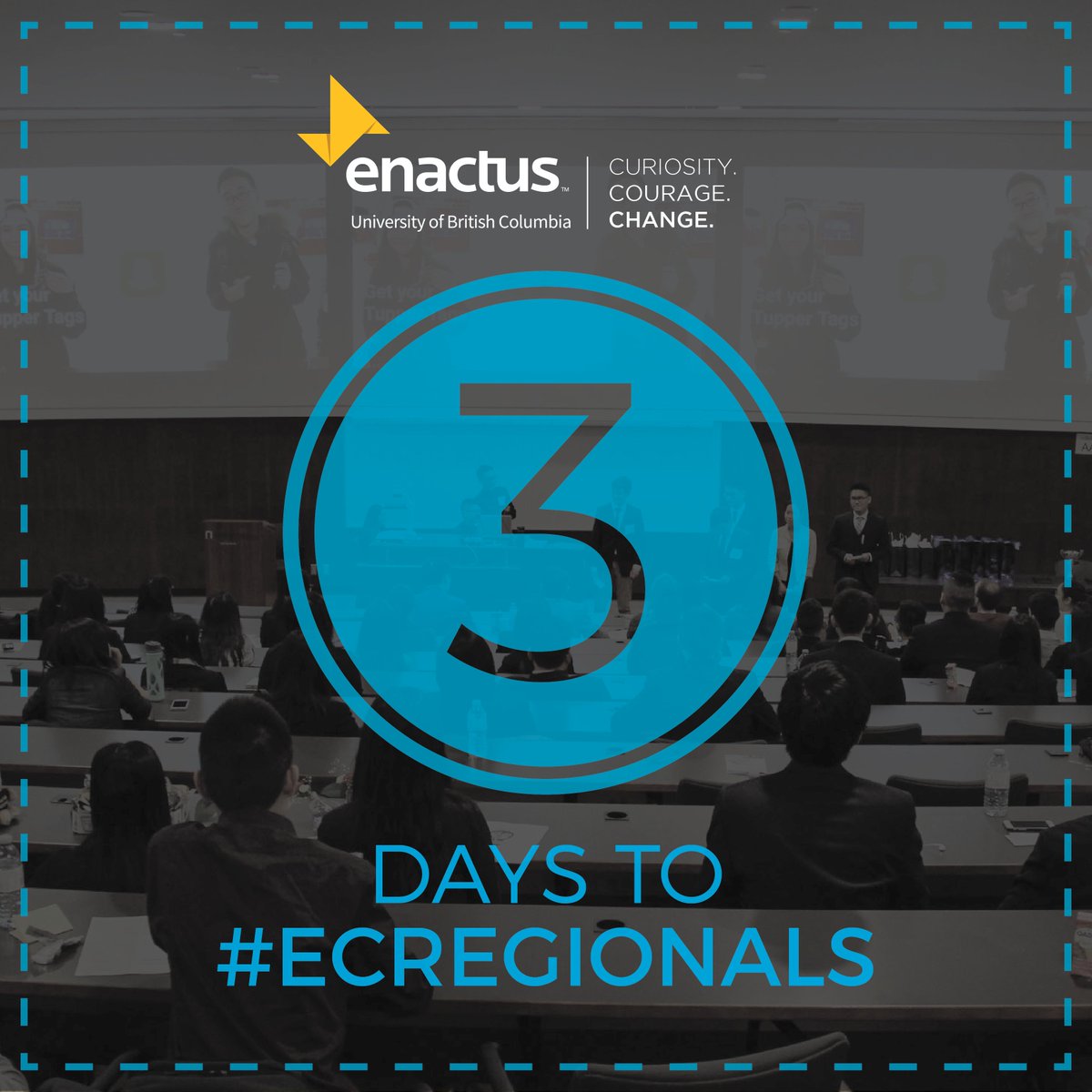 Counting down to competition day at #ECRegionals in Calgary! Featured is our largest project, Spend it Right!