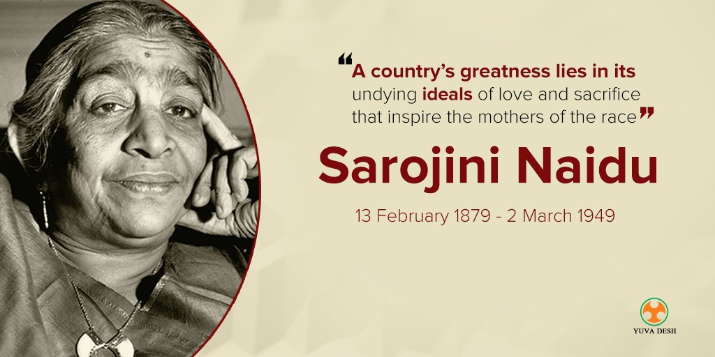 Image result for sarojini naidu nightingale of india