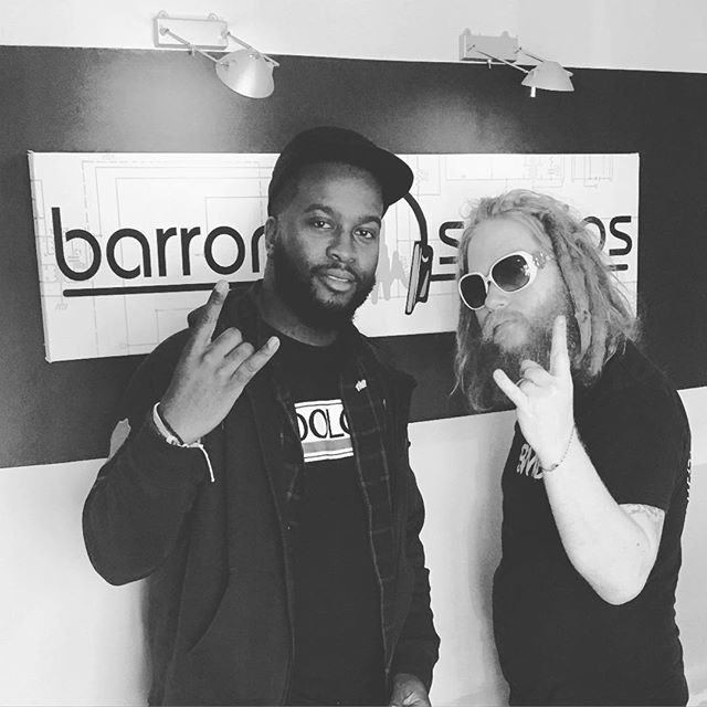 BarronStudios's tweet photo. Proud to makes the #RIOT sound #dirtyandnasty @ognastynique. 100% on board w/ @roologic #family #Roolaunch #march10 https://t.co/2uUQeDDnWp