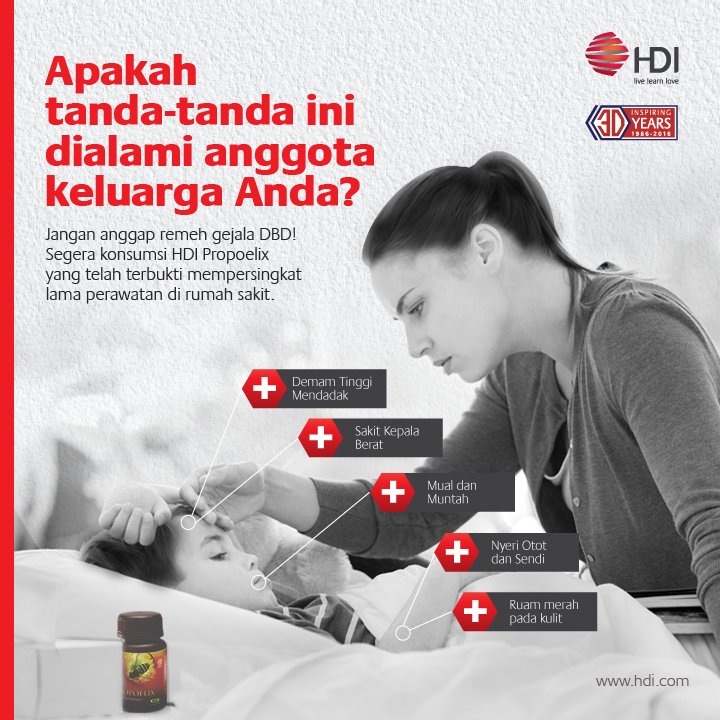 hdi_info's tweet photo. Berikan HDI Propoelix bagi penderita DBD. Terbukti mempersingkat masa perawatan. #HDIPropoelix #HDIProduct #StopDBD https://t.co/OhlJYiVjVk