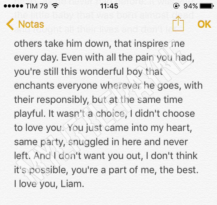 LI4MB4BE's tweet photo. Hi sunshine @Real_Liam_Payne Please take a minute to read this, it means a lot 💕. I love you 💖 https://t.co/PW5EQ65bfK
