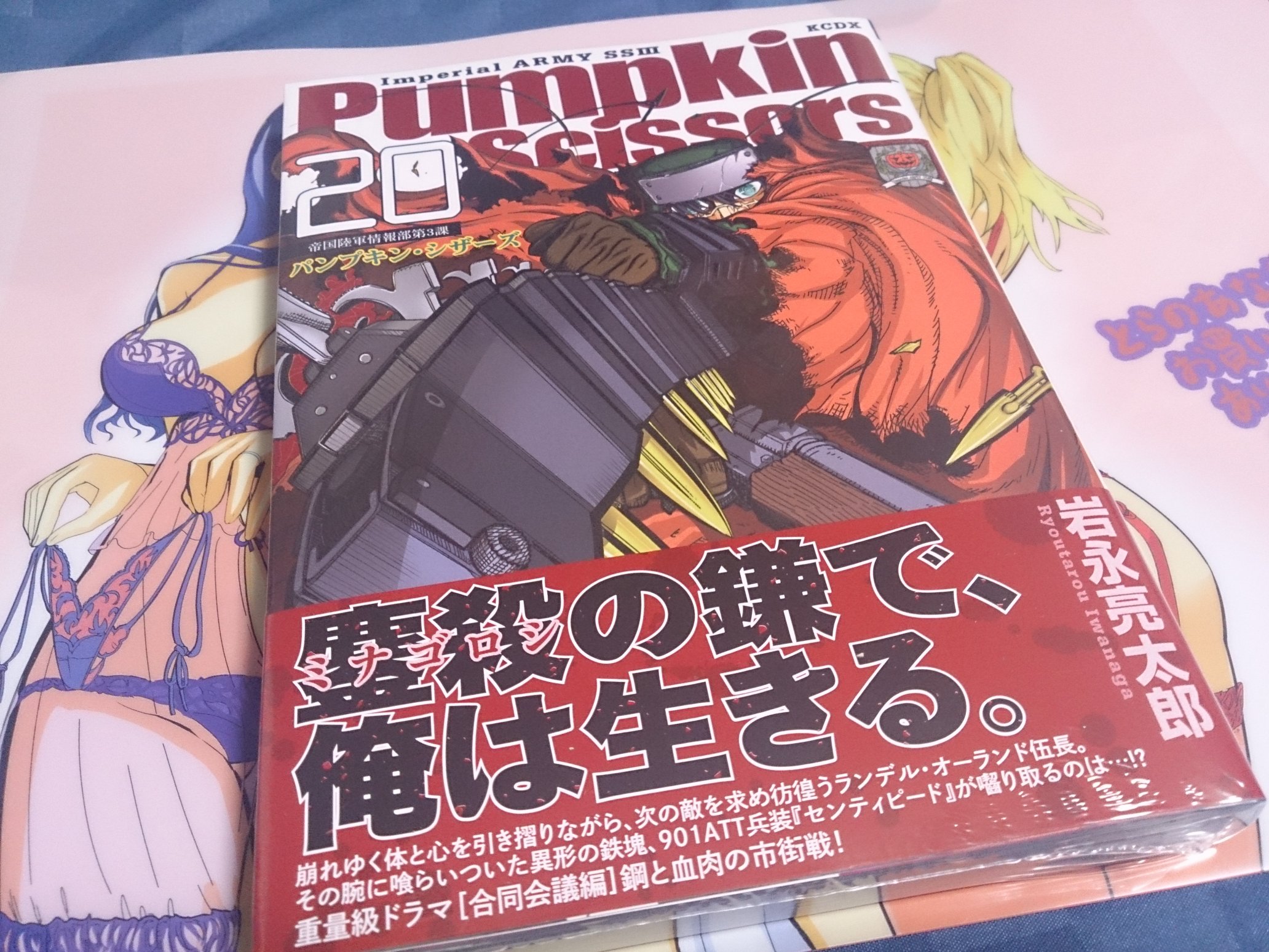 バスロマン2世 A Twitter １年に１冊しか発売しない パンプキン シザーズ 巻目 とらのあな特典にマルヴィン姉妹エロい 岩永亮太郎 Pumpkinscissors T Co Apbuglpt4l Twitter