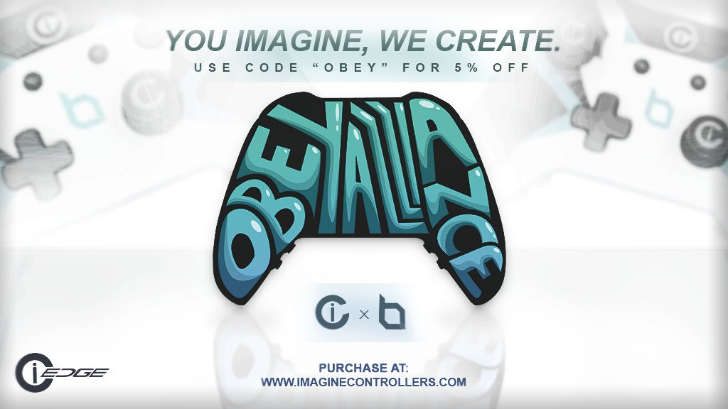 ObeyAlliance's tweet photo. Obey your mind and purchase an Obey EDGE today @ImagineCustoms w/ code "OBEY" https://t.co/4qMcjbtK1A https://t.co/DuPwU2al6n