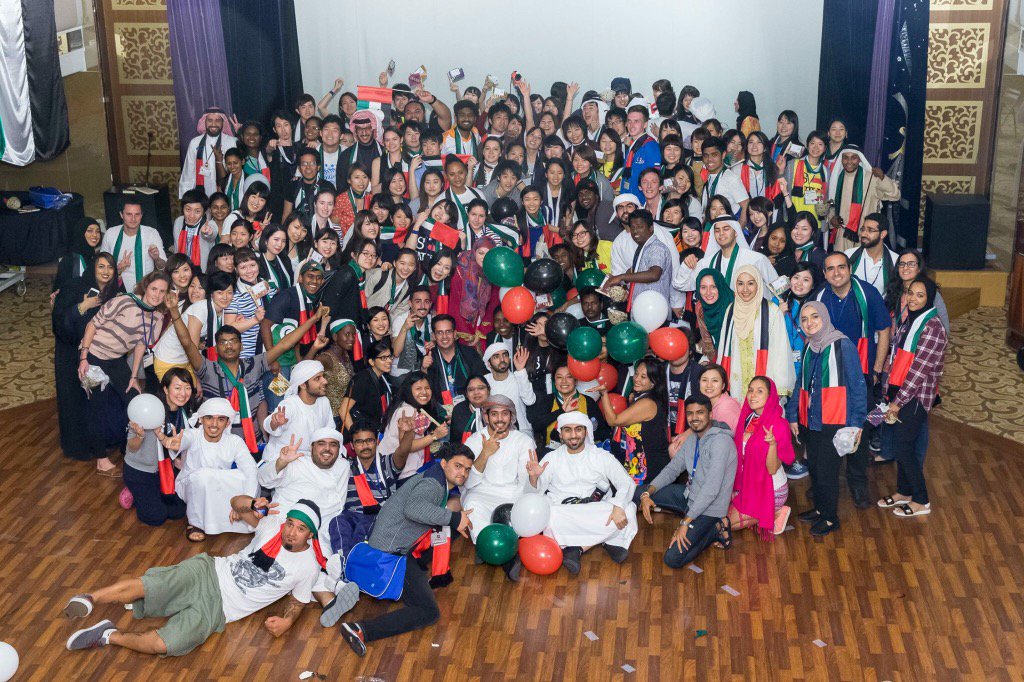 victoriacharlz's tweet photo. The #SWY28 moments keep coming back to me, this was the UAE's National Presentation day #SWYReporter https://t.co/jD2nVSKmnO