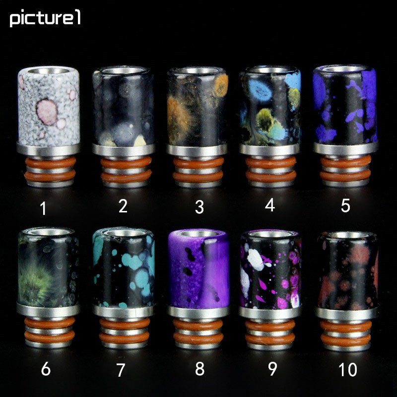 VaporEdward's tweet photo. Hey guys,newest resin stone drip tips,hottest selling. https://t.co/jTAmHmIHcR