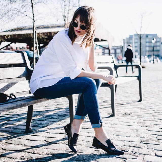 UPRBelgium's tweet photo. Early spring vibes by @pielaunio in a total @Filippa_K look.. ❤️ #stylishsimplicity https://t.co/xqr0llHKPu