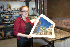 IronbridgeArts's tweet photo. #printmakingworkshops #etchingpress #happyprintmaking https://t.co/K1a0hQ4MTF https://t.co/oAi3fp6kZZ