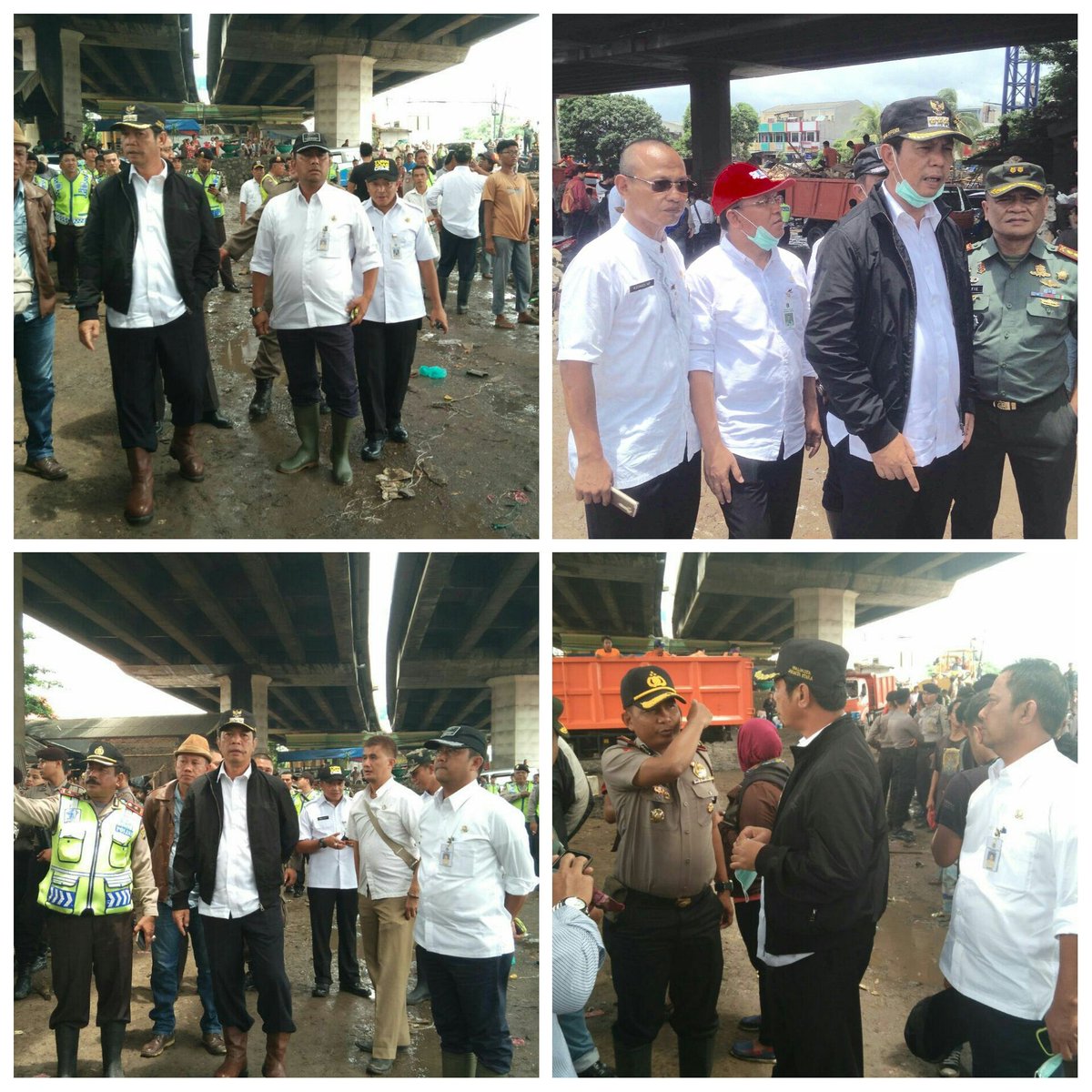 utara_satu's tweet photo. Walkot @reffendi13 mengawasi penertiban bangunan kolong tol sediyatmo pejagalan @BeritaJakarta @basuki_btp https://t.co/vNKhRoQe8K