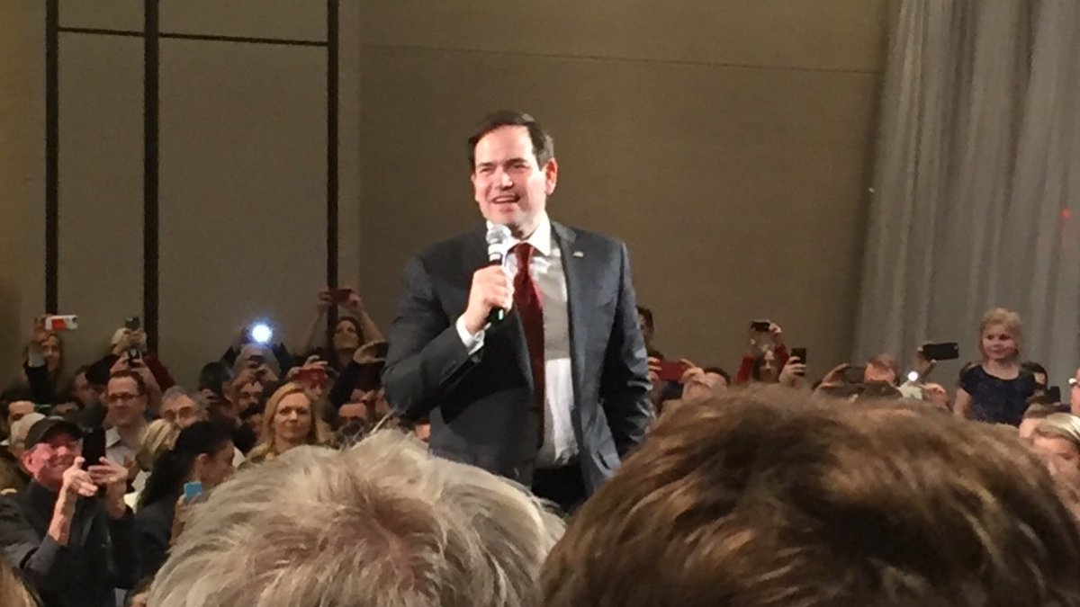 TeamMarcoMN's tweet photo. We did it! Amazing night. Congrats @marcorubio and to #TeamMarco for  all your hard work in MN. #proud https://t.co/R1FvnPQ687