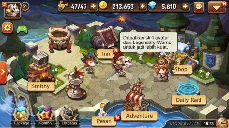 Netmarble Siap Menghibur Pemain dengan Game RPG Jenaka Epic Saga.  bit.ly/1oXvAzE <a href="/NetmarbleIndo/">Netmarble Indonesia</a>