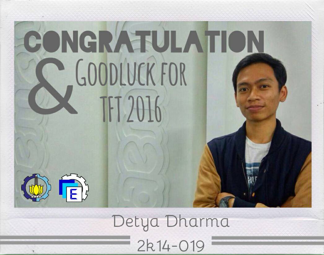 D3TEKTRO_ITS's tweet photo. [A W A R D I N G]
Selamat kpd Detya Darma, DE-09 yang telah lolos dalam tahap selanjutnya di Training For Trainer.. https://t.co/7c0bRNg97p
