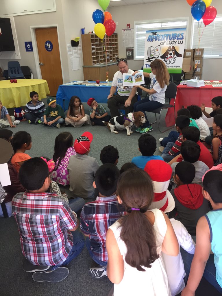 baileyprimary's tweet photo. Book Signing @baileyprimary The Adventures of Lucy Lu by our very own Mrs. Rogers! 🐻📖💙@FLDUSD https://t.co/LcnslNvFFR