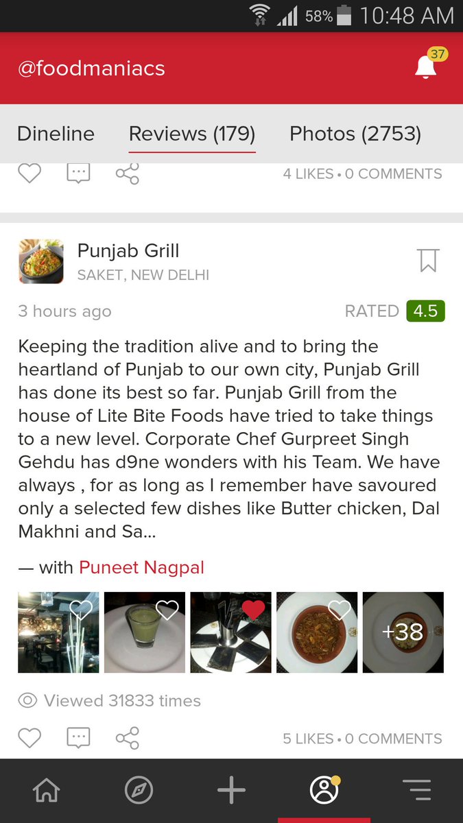 foodmaniacsBlog's tweet photo. More than 31 k hits in 3 hrs @puneetnagpal06 @Burman_Amit @VickyRatnani @twciblogs @SonaliniC @ChonsSameer https://t.co/yqAowgTfAP