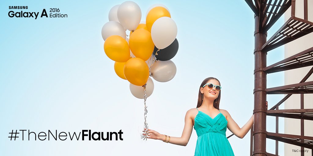 SamsungIndia's tweet photo. Stay tuned for a colourful new challenge by @vimalc &amp; @gulzarsethi to win Galaxy A7. #FlauntWithColours #GalaxyA2016 https://t.co/RfKg8DR8n9