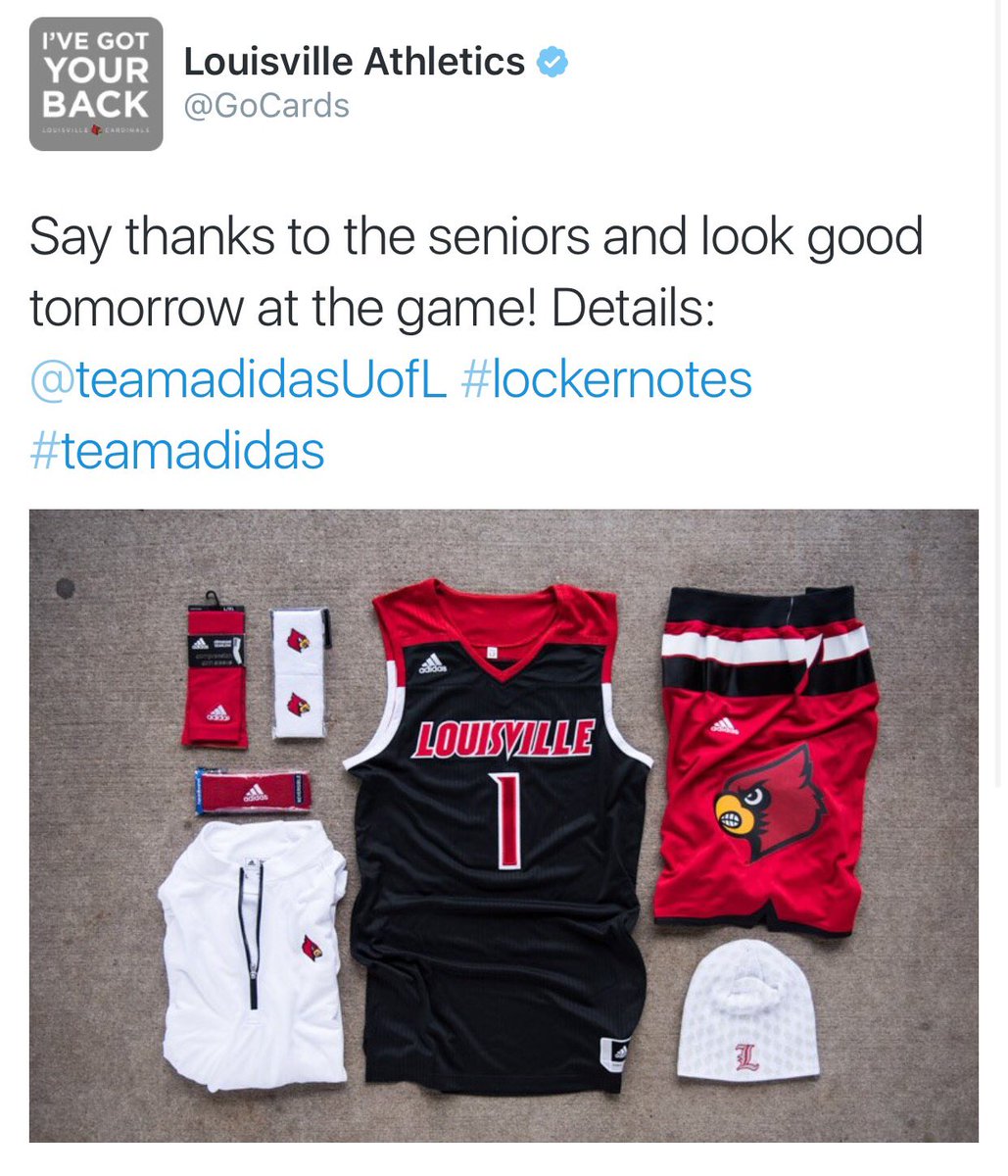 SkullSparks's tweet photo. Interesting promo from @GoCards & @TeamadidasUofL. Merging fans, team, sponsor authentically. #smsports #lockernotes https://t.co/BOKXDQEUQ3