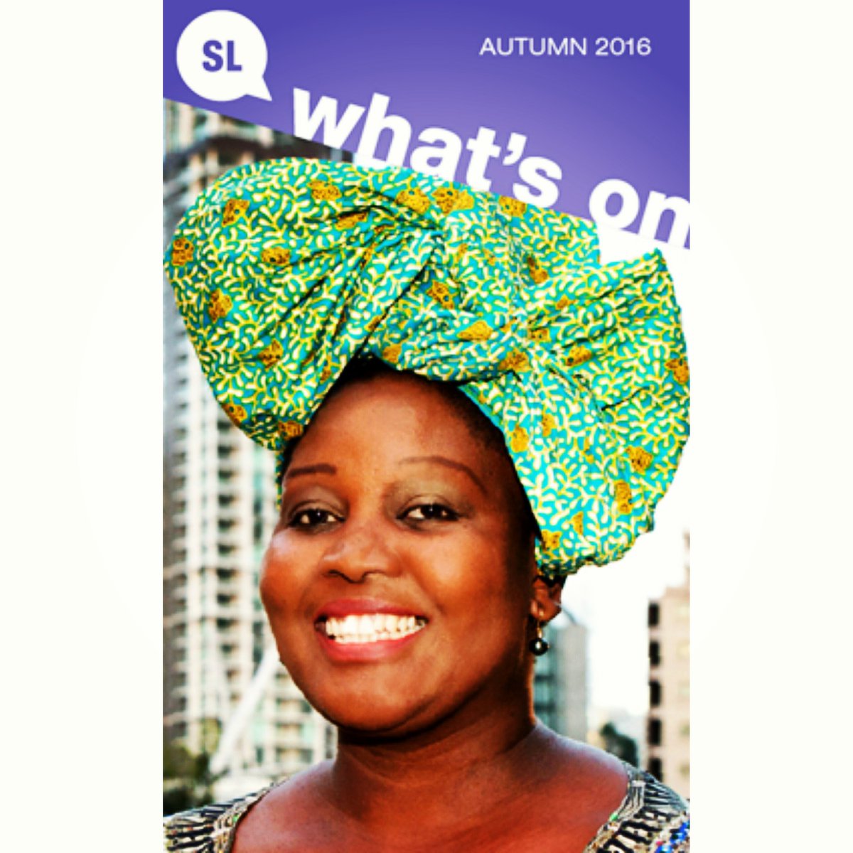 Sharonora's tweet photo. Honoured to be the face on the cover of the #statelibraryqld quarterly Whatβs On magazine for the Autumn edition. π https://t.co/GJRYlqeSIR