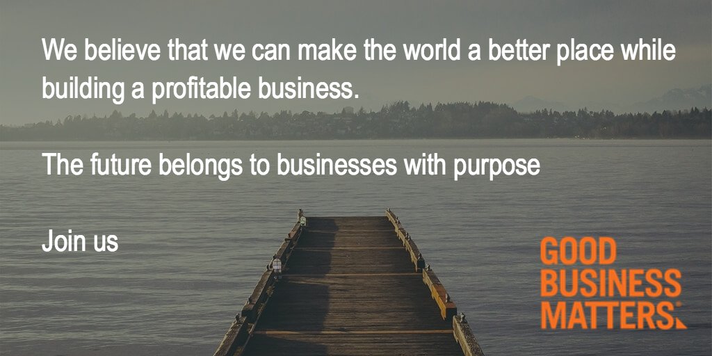 GoodBizMatters's tweet photo. Bring your #SocialPurpose to life.It's time.
#GoodBusiness #GoodReputationMatters #CSR https://t.co/3qgjrjpnBg https://t.co/N0OSZFqyzi