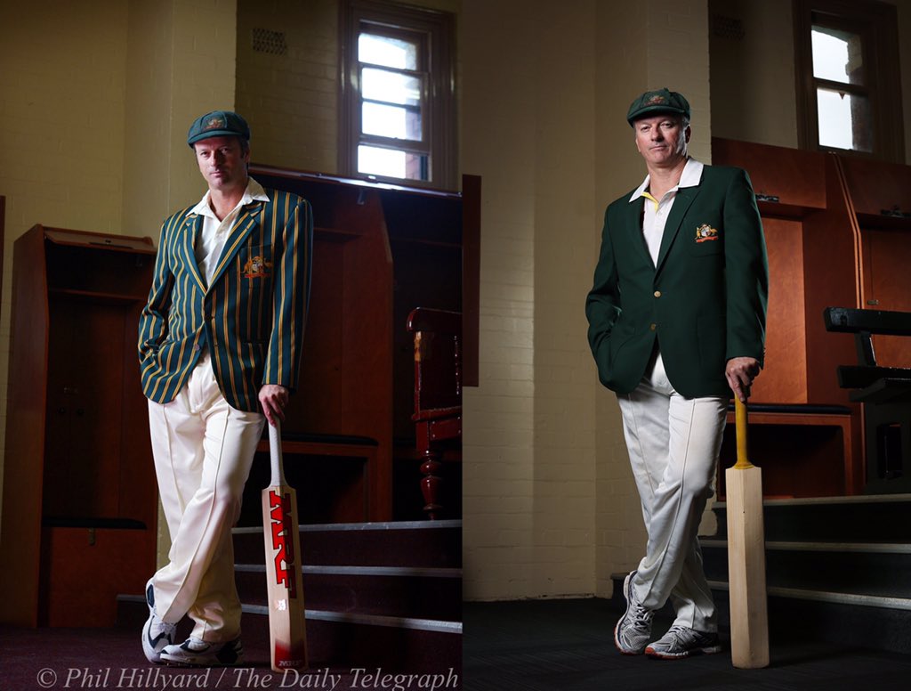 philthy295's tweet photo. Our recreation 12 years on of my Nov 2003 Page 1 portrait of Steve Waugh @scg for #canoncollective @dailytelegraph https://t.co/LE1cgGFIOw