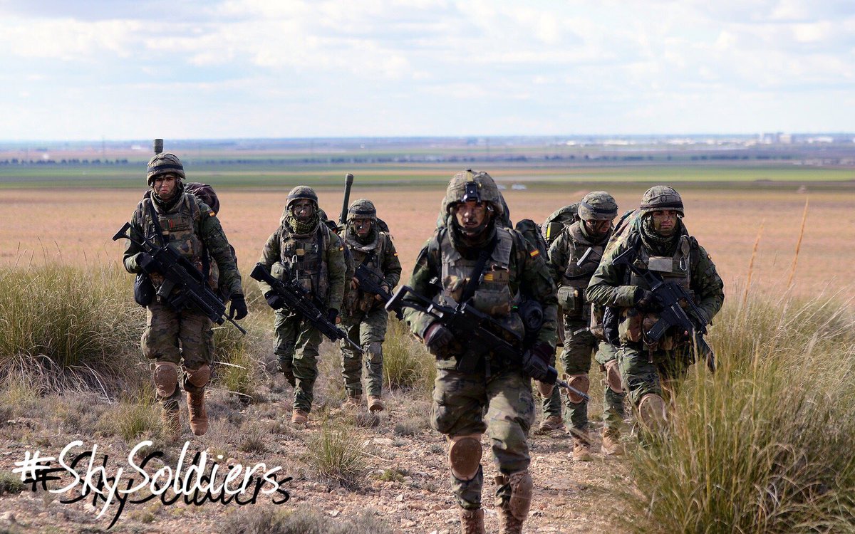 173rdAbnBde's tweet photo. .@EjercitoTierra #BRIPAC y soldados de @173rdAbnBde conducen entrenamiento de cooperación militar en Chinchilla 🇪🇸🇺🇸 https://t.co/hXGbW3hNn6