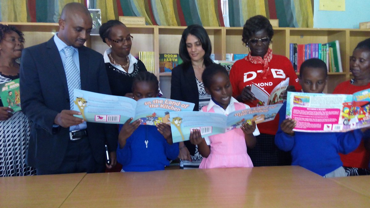 startalibrary's tweet photo. Well done Start A Library and DTB. A book in every hand it is @DTBKenya @storymoja https://t.co/fPHFhyqcUl