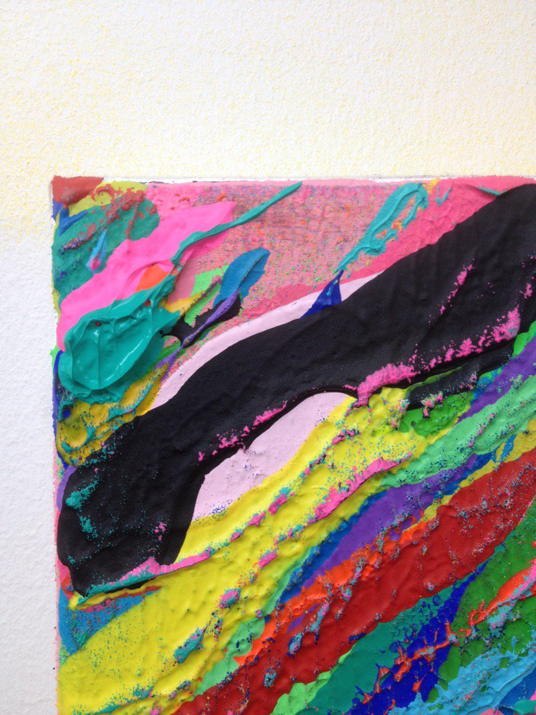 SanderReijgers's tweet photo. #schilderij #painting #paint #verfroller #verf #acrylic #art #acrylverf #kunst #kleur #color #contemporaryart https://t.co/zycFxFmm1T