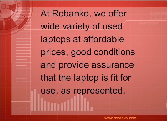 RebankoOfficial's tweet photo. At Rebanko, we offer wide variety of used laptops at affordable prices.
#SecondHandLaptop #Rebanko https://t.co/C7yQyHmeKk