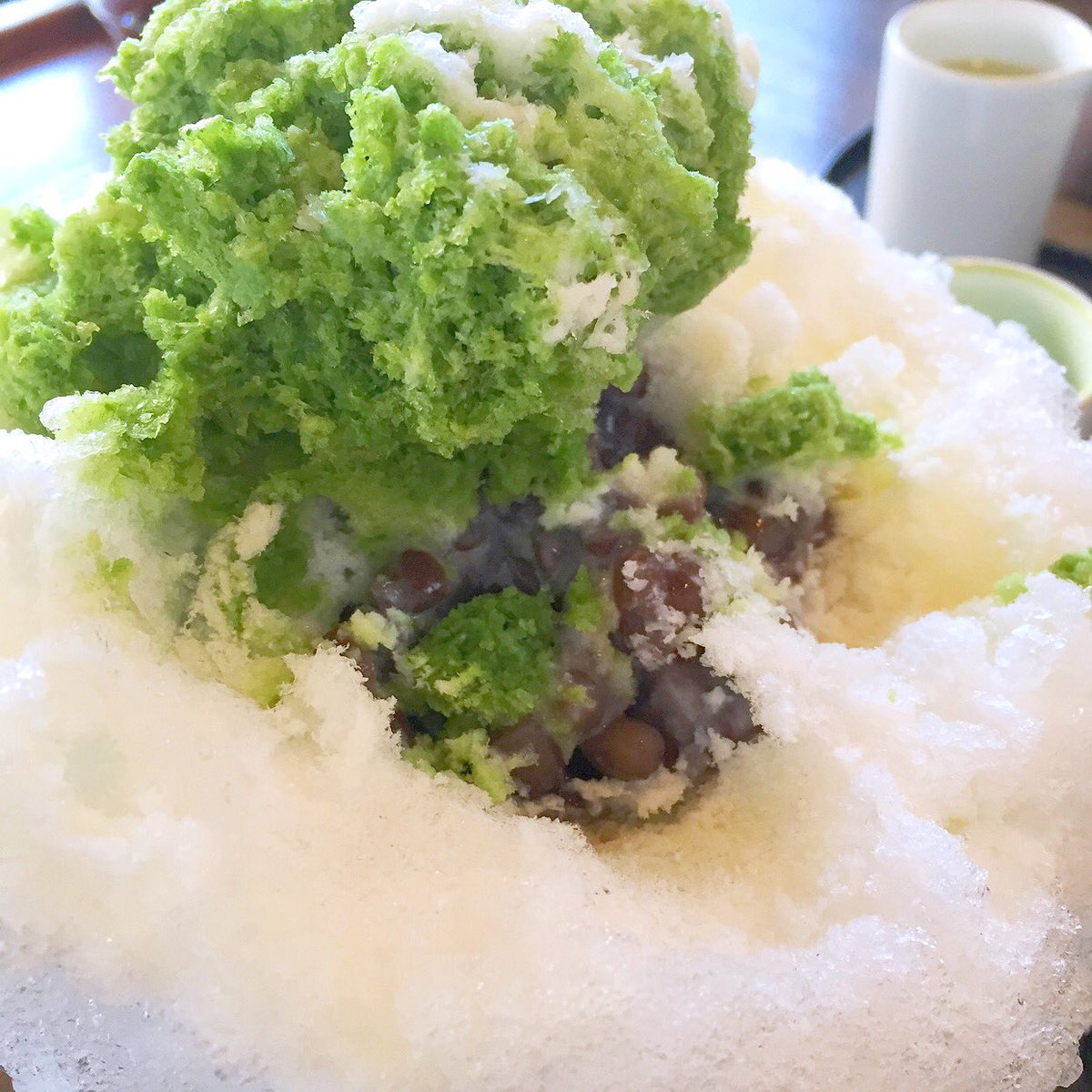 u_u_16's tweet photo. https://t.co/vEPrb5CTw7
でっかいかき氷( ˊᵕˋ )♡
食べごたえ有りっ！！
#常滑 
#大蔵餅 
#かき氷 https://t.co/gcetogWeqK