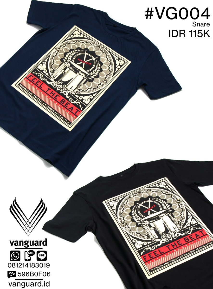 id_vanguard's tweet photo. Limited item #marchingband #drumcorps #percussion #tshirt . Grab it fast. Only IDR 115.000,- https://t.co/rD8X0WU01a https://t.co/4wqmmq90bu