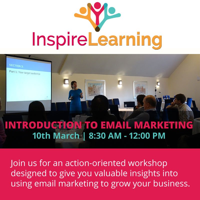 Want to learn about Email Marketing? Then this workshop is for you bit.ly/1RfUssF