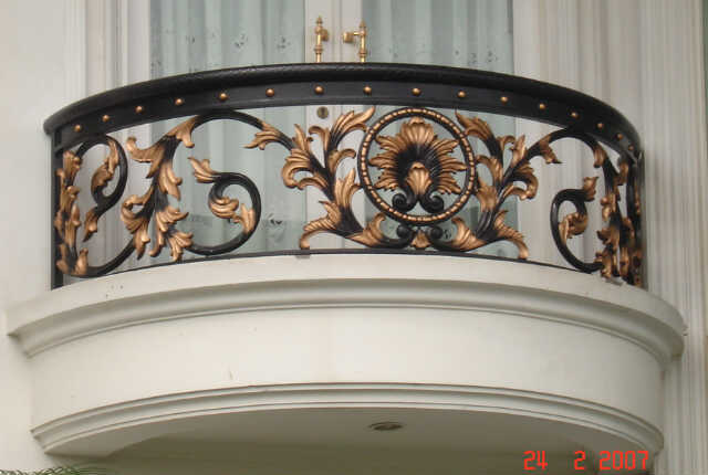  Pagar Besi Tempa on Twitter Pintu pagar balkon besi 