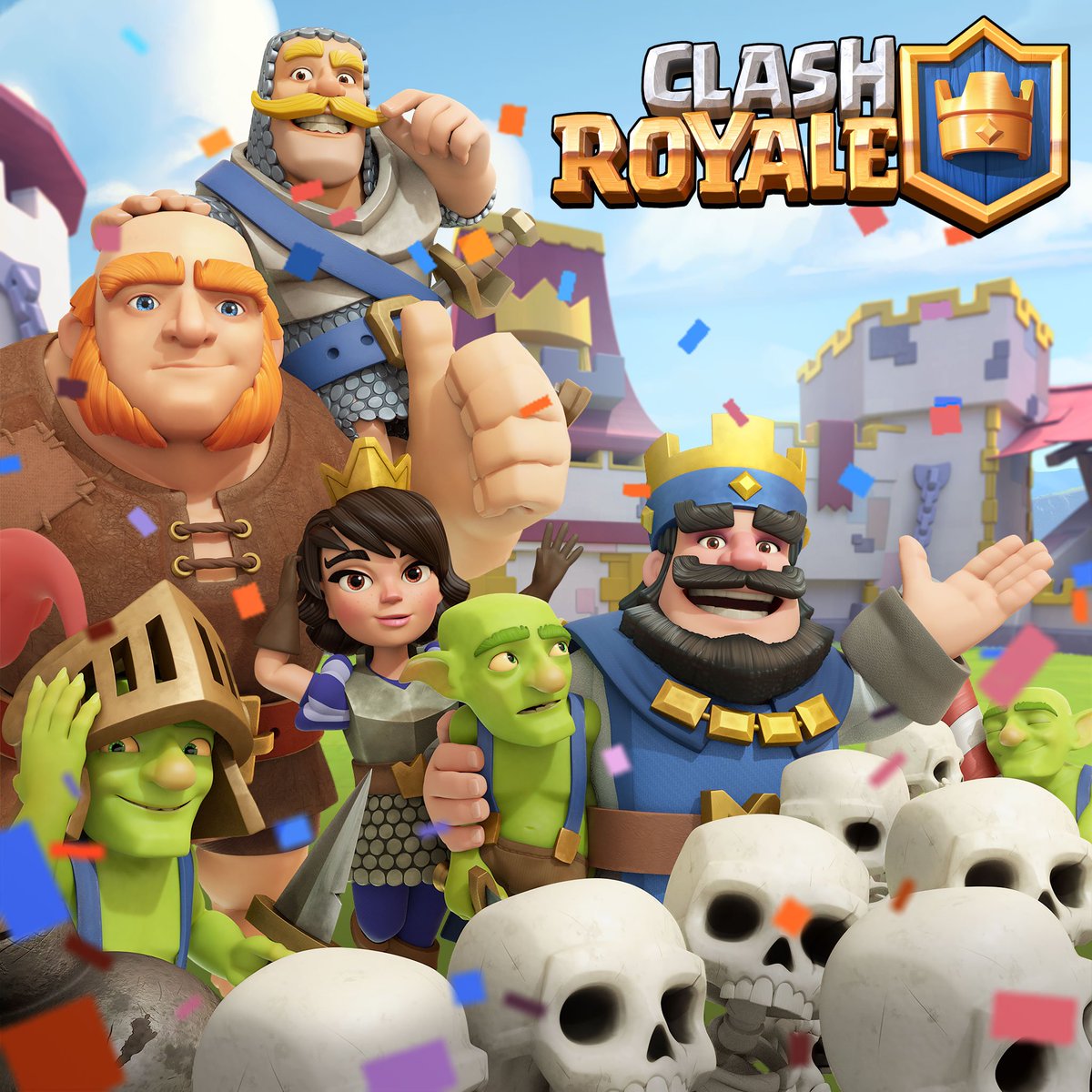 ClashRoyale's tweet photo. !!!Global Launch!!! Clash Royale now available EVERYWHERE. Download it now: https://t.co/mZXEsWruna https://t.co/04QOWXTZEA