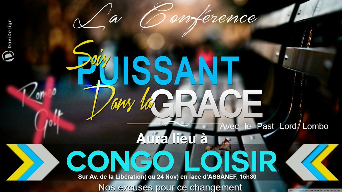 Lord_Lombo's tweet photo. Partageons cette information. Il y a un changement de lieu pour ce dimanche. Nous serons au Congo Loisirs. https://t.co/JyjJsEy3jO