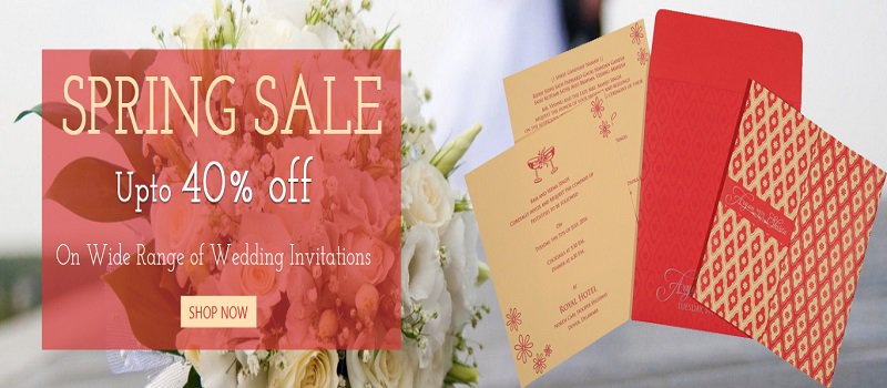123WeddingCards's tweet photo. Spring Forward to Big Savings! Up to 40% OFF on #WeddingInvitations
https://t.co/oKuyPtWfz4
#SpringSeasonSale https://t.co/wa7BonfOeA