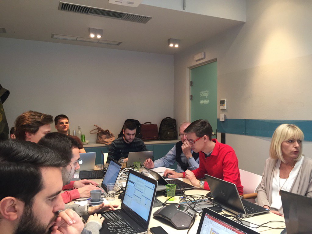 skous's tweet photo. Kicking off our @CloudTeamsEU #Athens meeting! #cloud #h2020 #research #ec #software #se4sa https://t.co/F7Pfhn6ezE