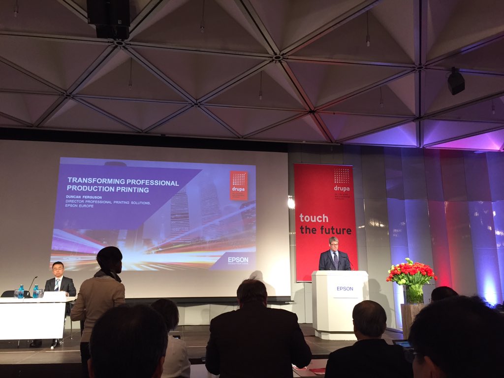 D_Pittman84's tweet image. And we&apos;re off with @epson #drupamc