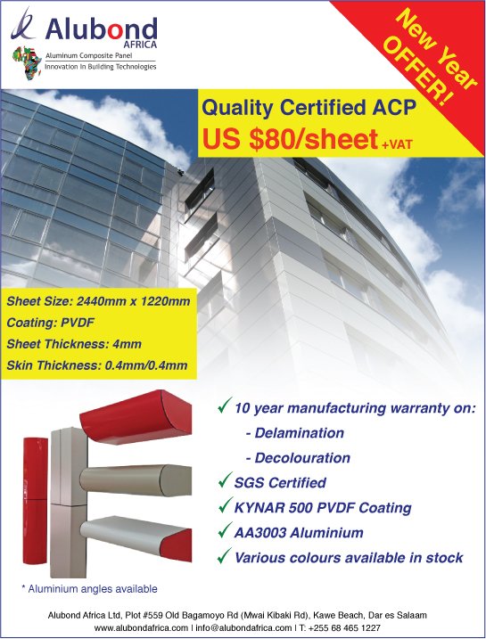 AlubondAfrica's tweet photo. New Year Offer! USD 80/sheet-quality certified ACP! #acp #aluminiumcompositepanel #alubond #alubondafrica #cladding https://t.co/blff74yOmf