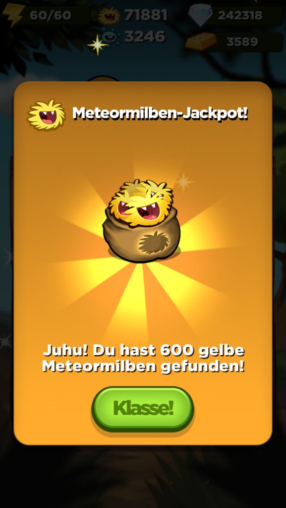 bunny_1917's tweet image. @BibisBeauty Haha 🙈 Ich bin voll abhaengig , Suchtfaktor 99 ;p #BestFiends #level55
