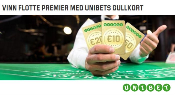 Er du den heldige å finne et gullkort hos Unibet! @UnibetNorge #gullkort bit.ly/1pnC4rg